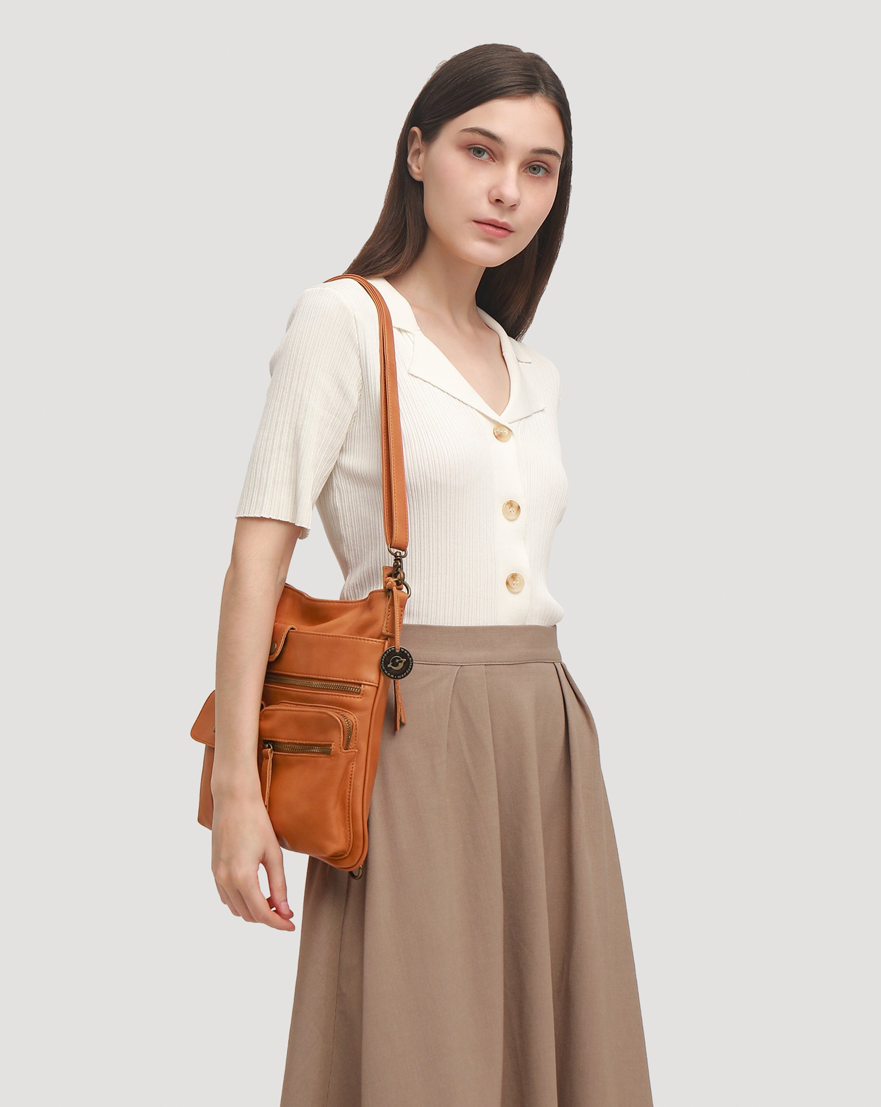 Pyrrla Crossbody Backpack.