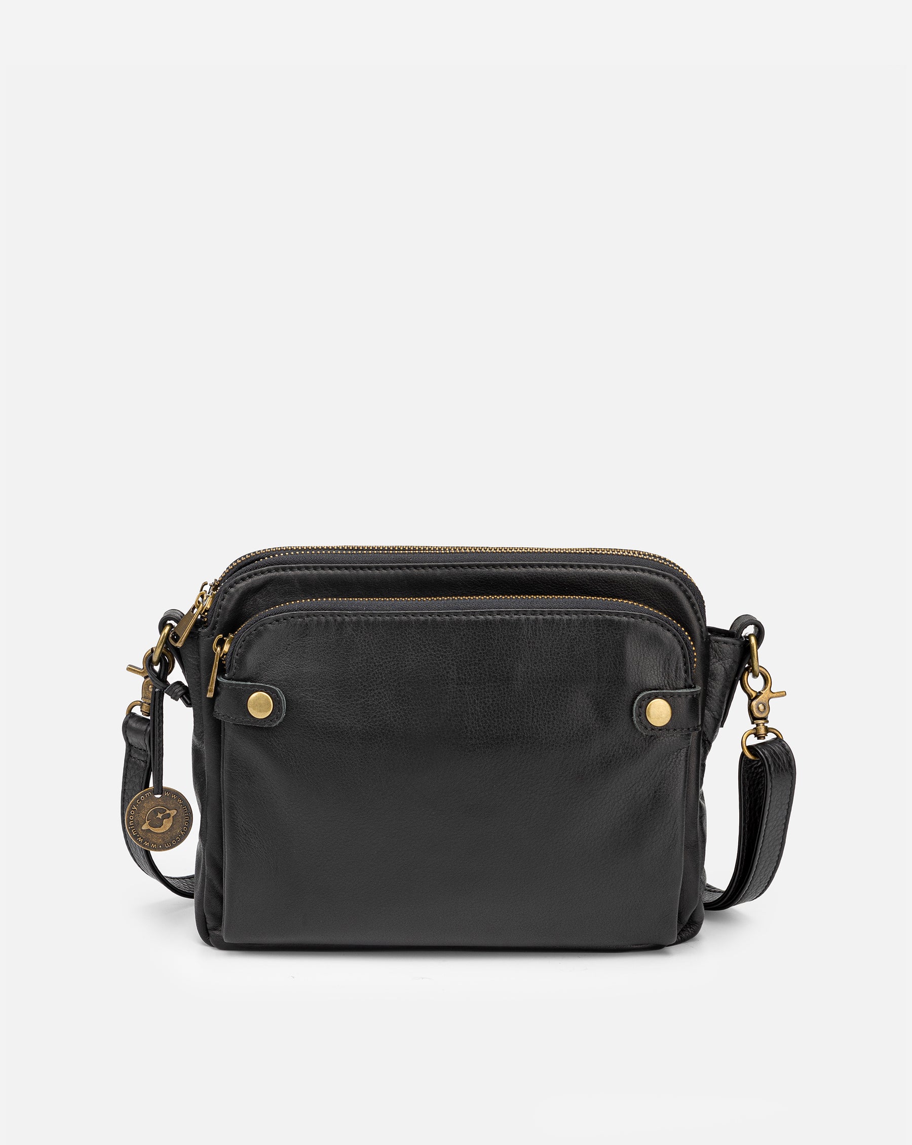 The Bali Three-Layer Leather Crossbody Shoulder & Clutch Bag