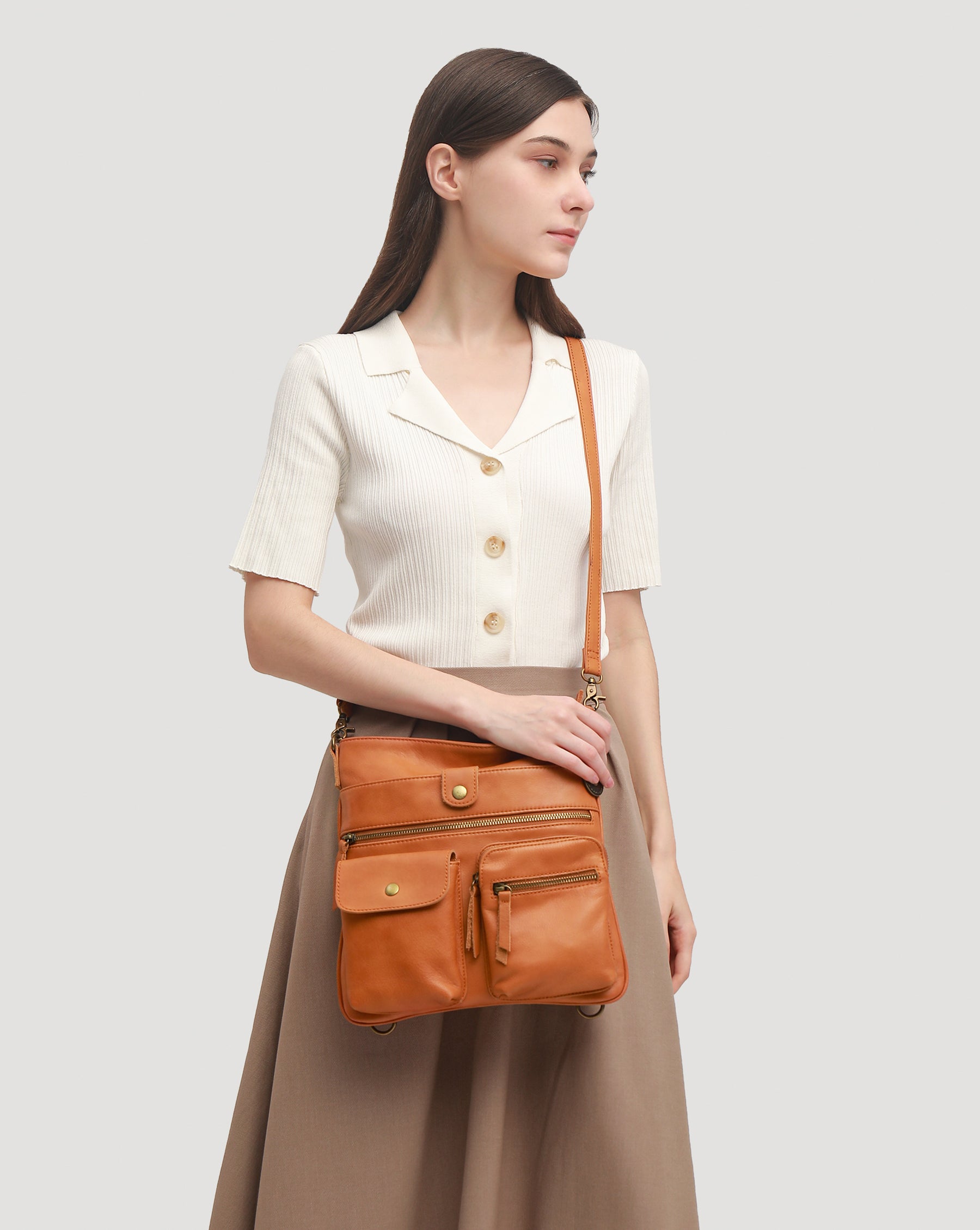 Pyrrla Crossbody Backpack.