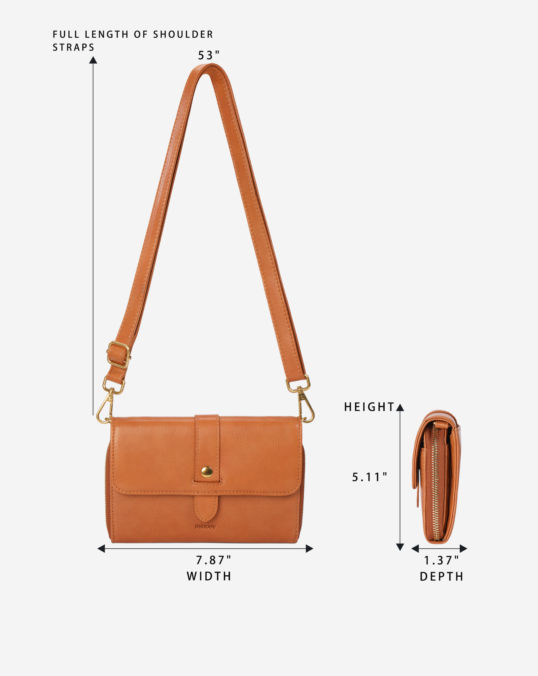 Leucothea Crossbody Wallet