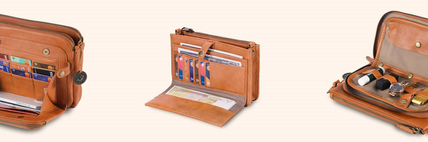 Purse with built in wallet