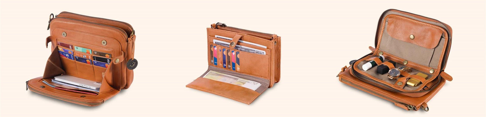 Men Wallet Genuine Leather Long Clutch Money Bag Phone Purse Credit Card  Holder Passport Organizer Business Checkbook Zipper Wallets WILLIAMPOLO  (Black) price in UAE | Amazon UAE | kanbkam