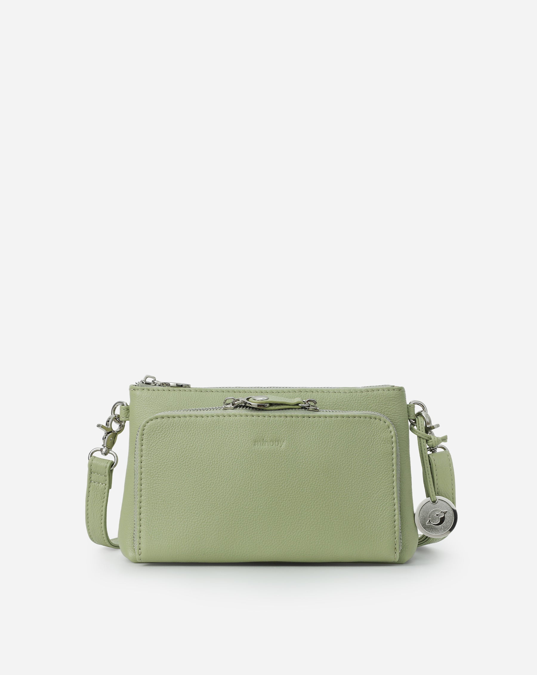 Eirene Leather Crossbody Bag