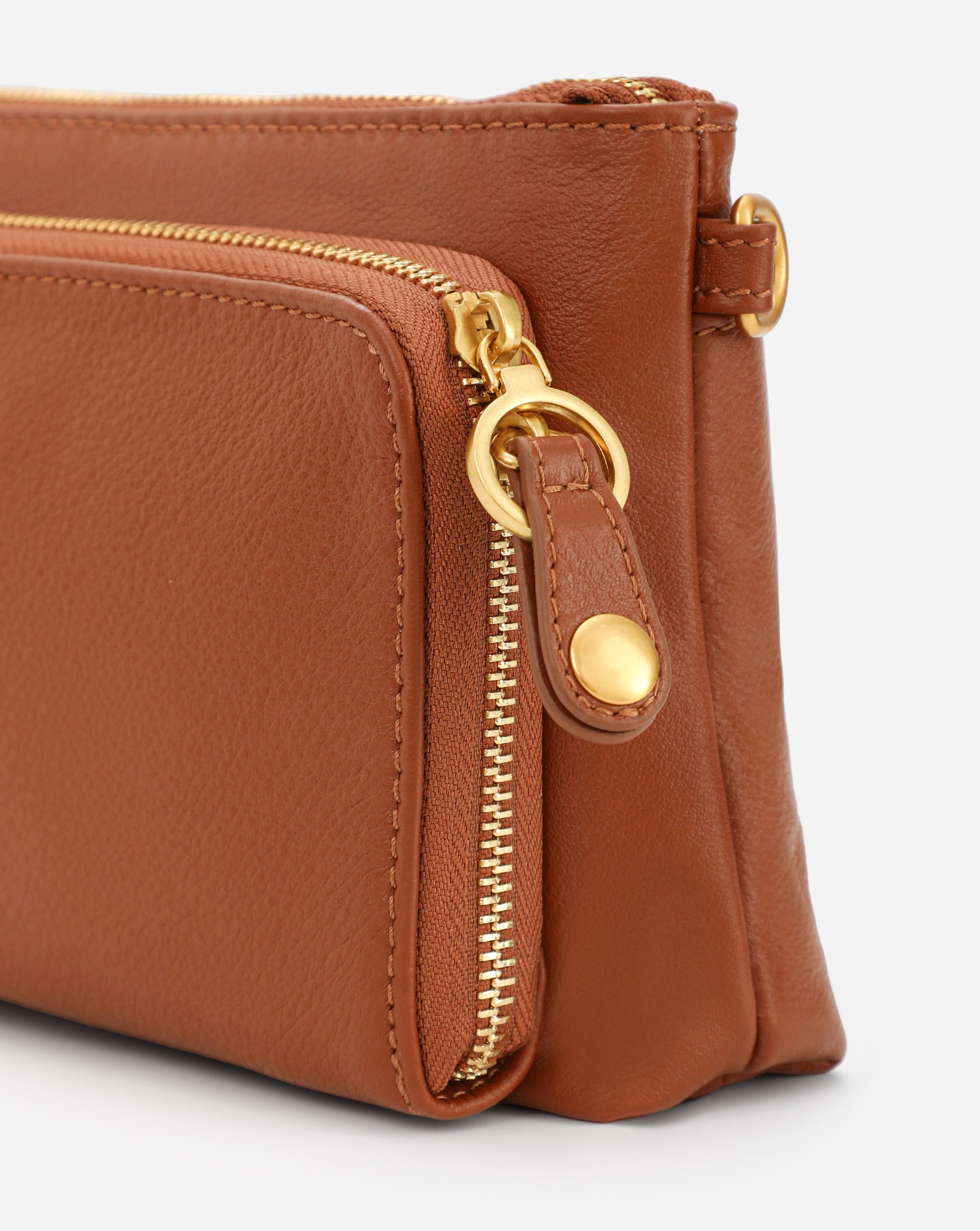 Eirene Leather Crossbody Bag