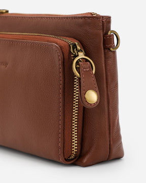 Eirene Leather Crossbody Bag