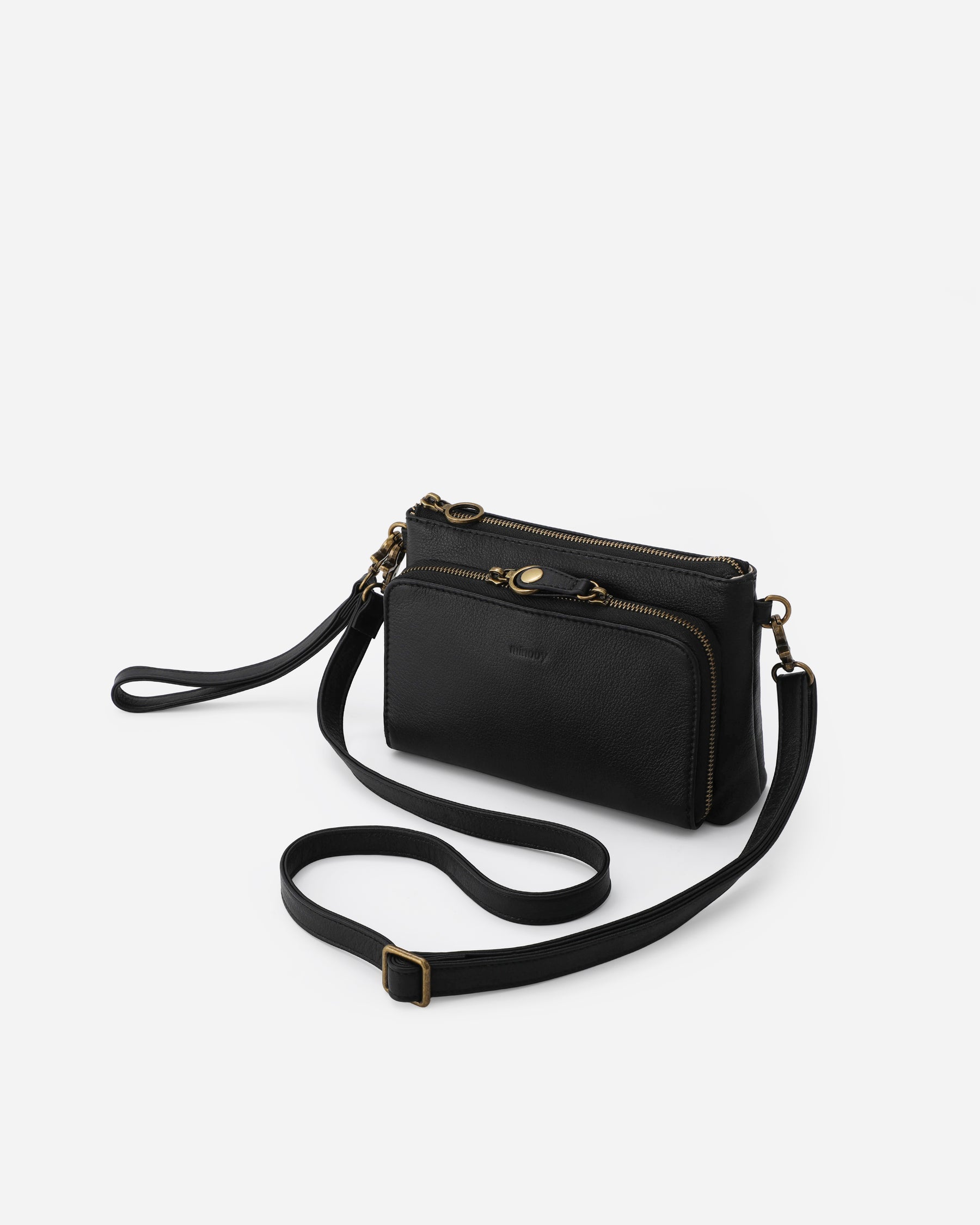 Eirene Leather Crossbody Bag