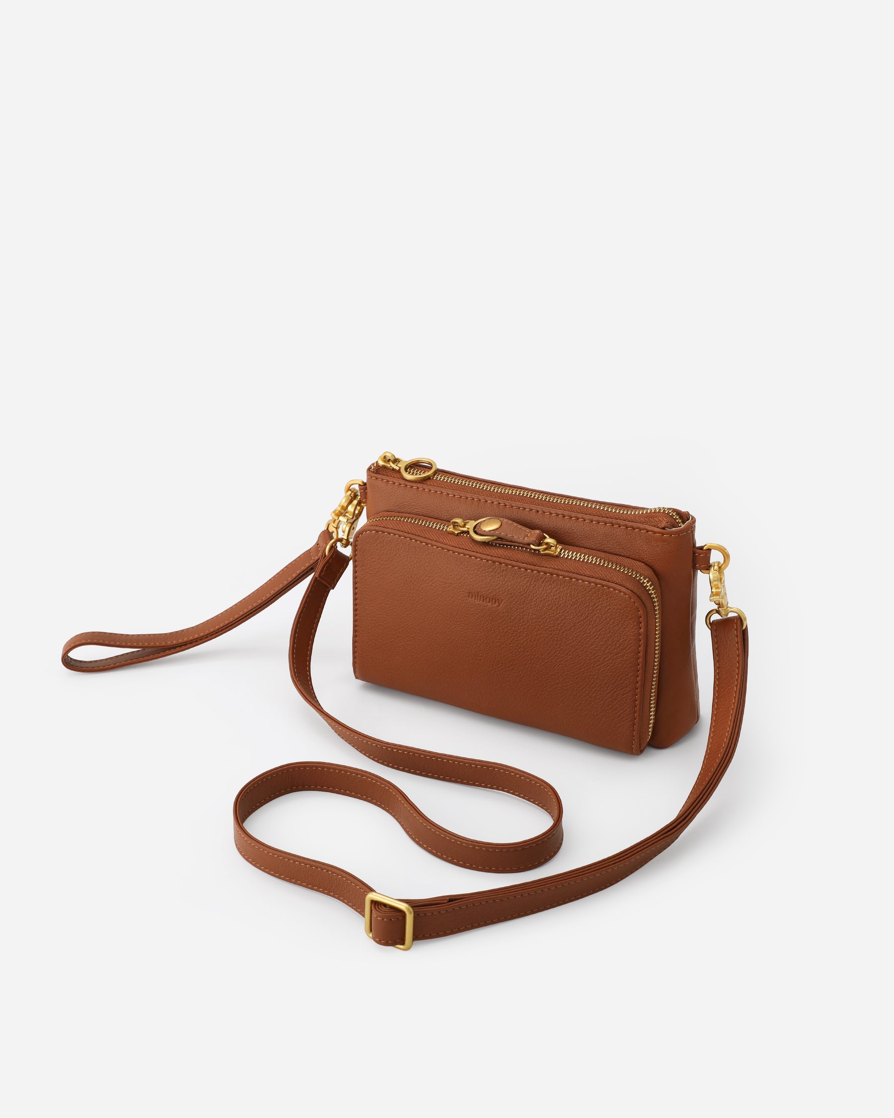 Eirene Leather Crossbody Bag