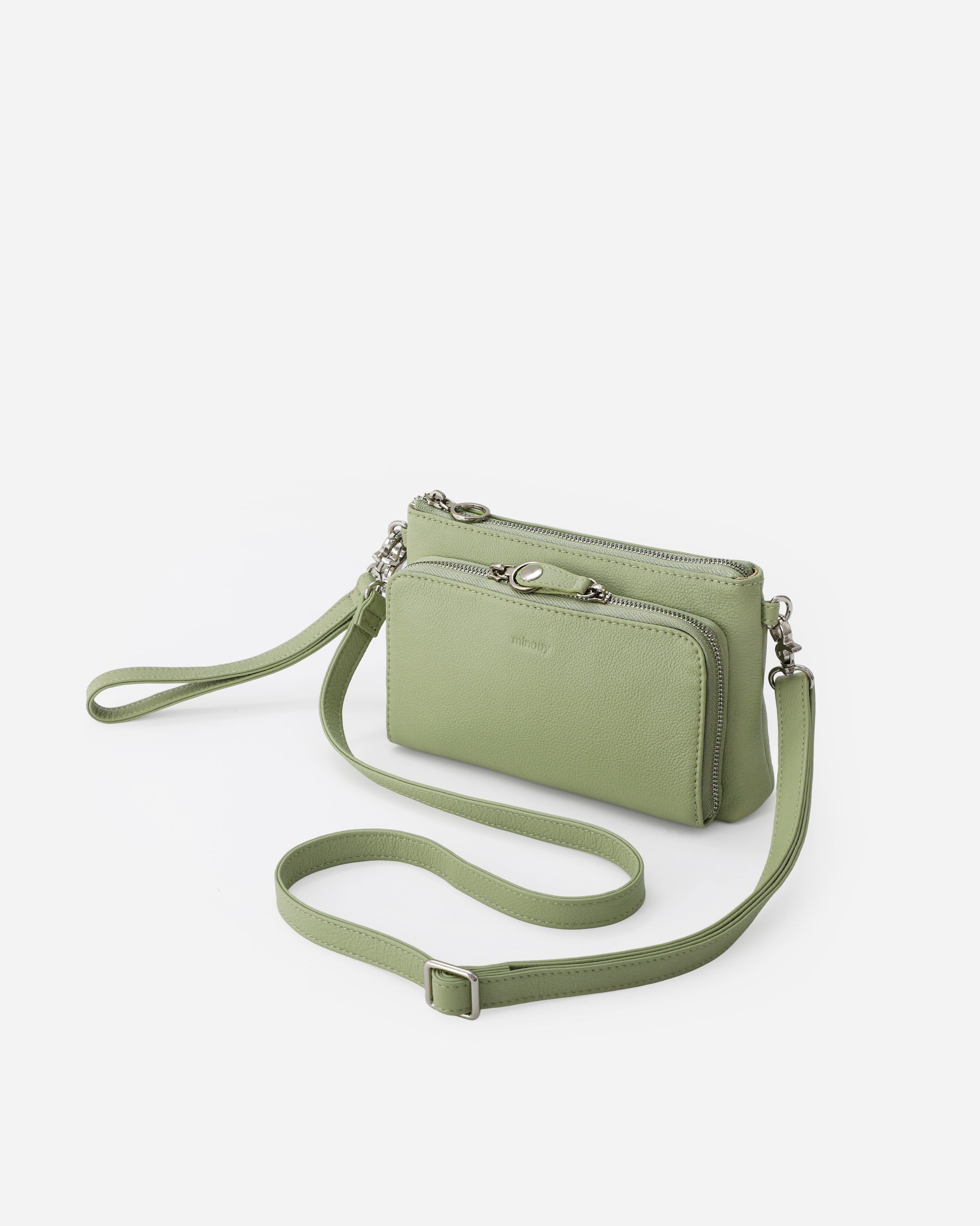 Eirene Leather Crossbody Bag