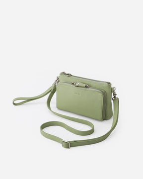 Eirene Leather Crossbody Bag