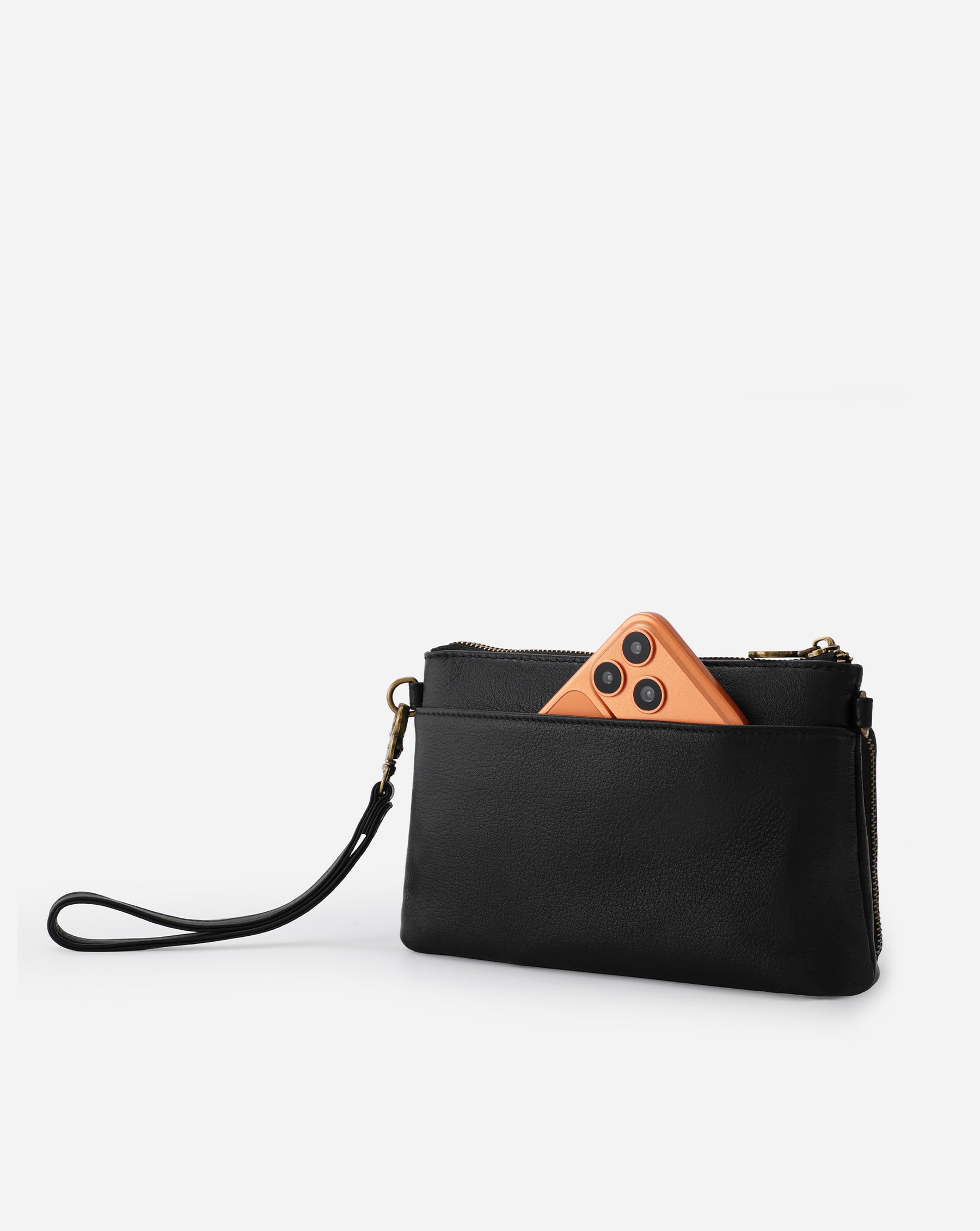 Eirene Leather Crossbody Bag