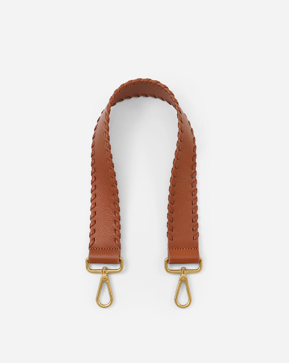 Manto Whipstitch Leather Shoulder Strap