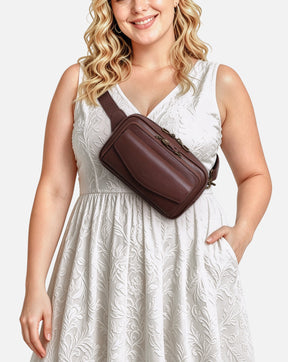 Halia Leather Belt Bag