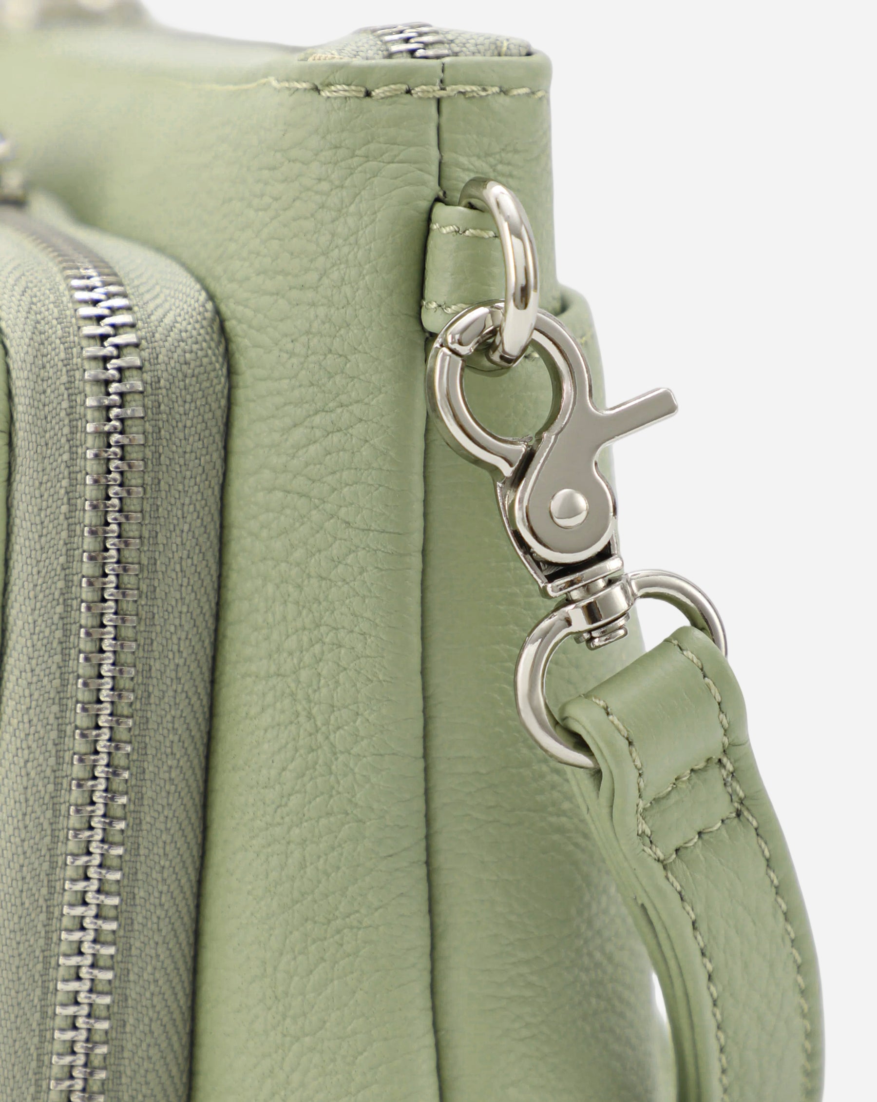 Eirene Leather Crossbody Bag
