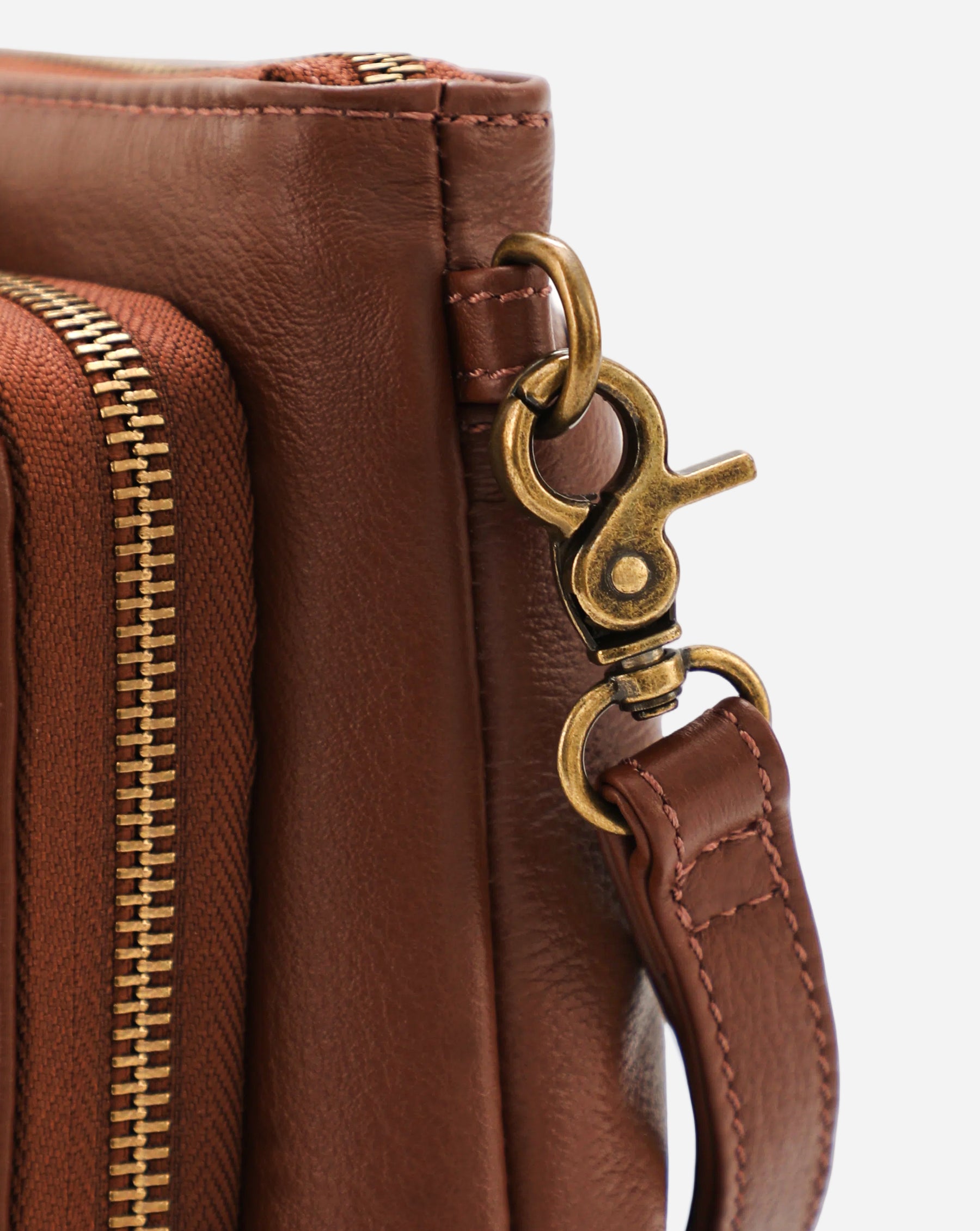 Eirene Leather Crossbody Bag
