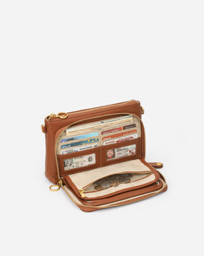 Eirene Leather Crossbody Bag