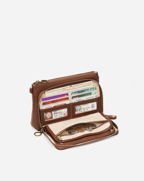 Eirene Leather Crossbody Bag