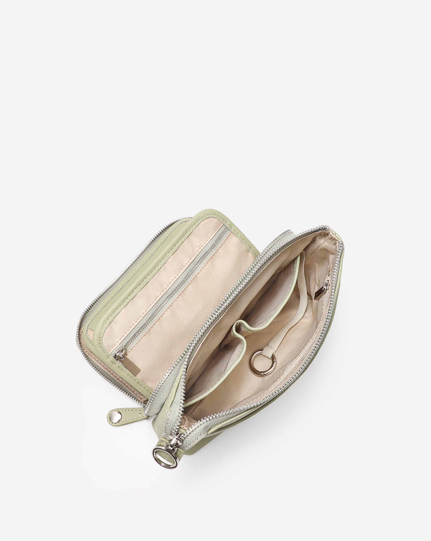Eirene Leather Crossbody Bag