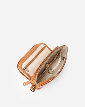 Eirene Leather Crossbody Bag