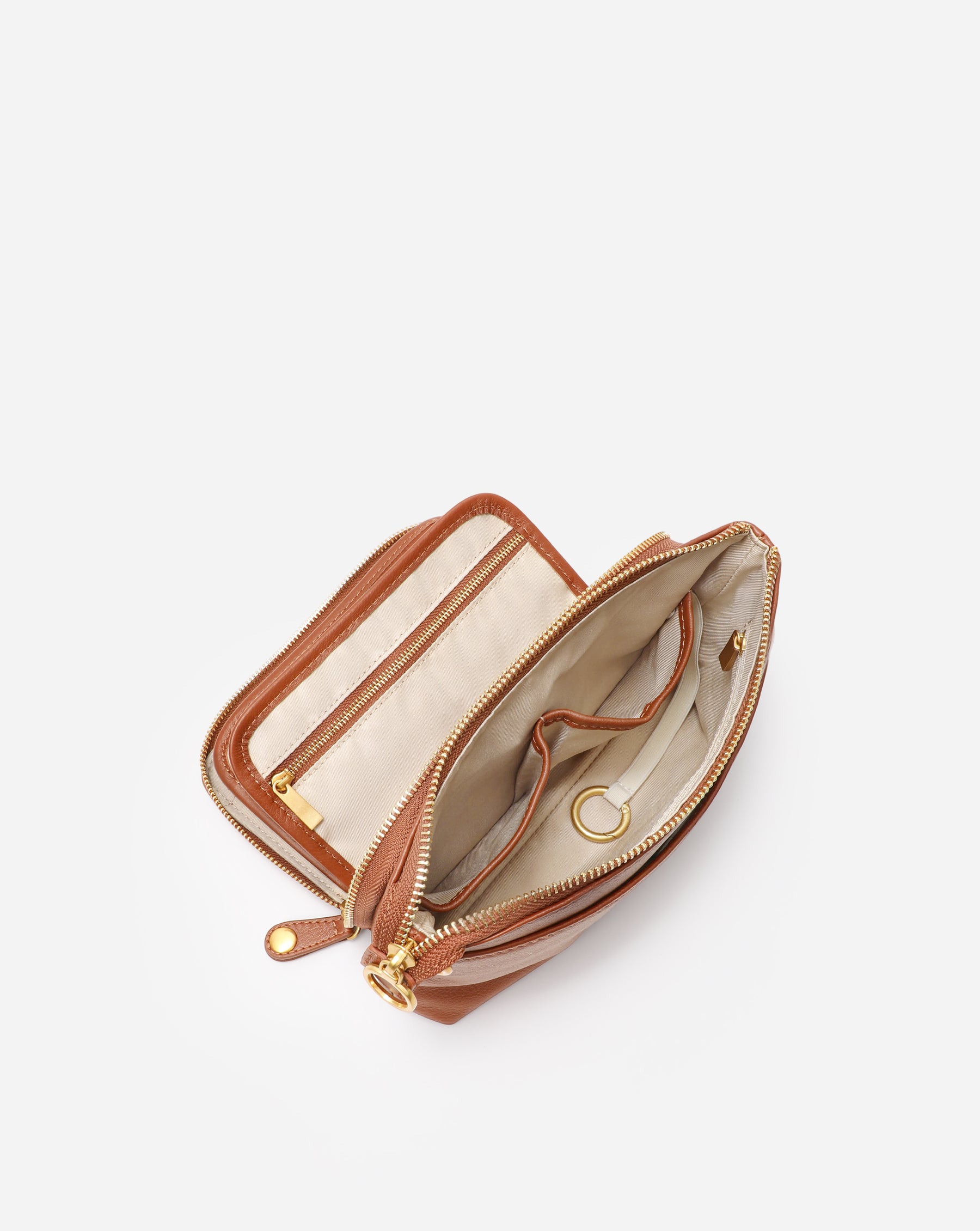 Eirene Leather Crossbody Bag