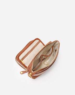 Eirene Leather Crossbody Bag