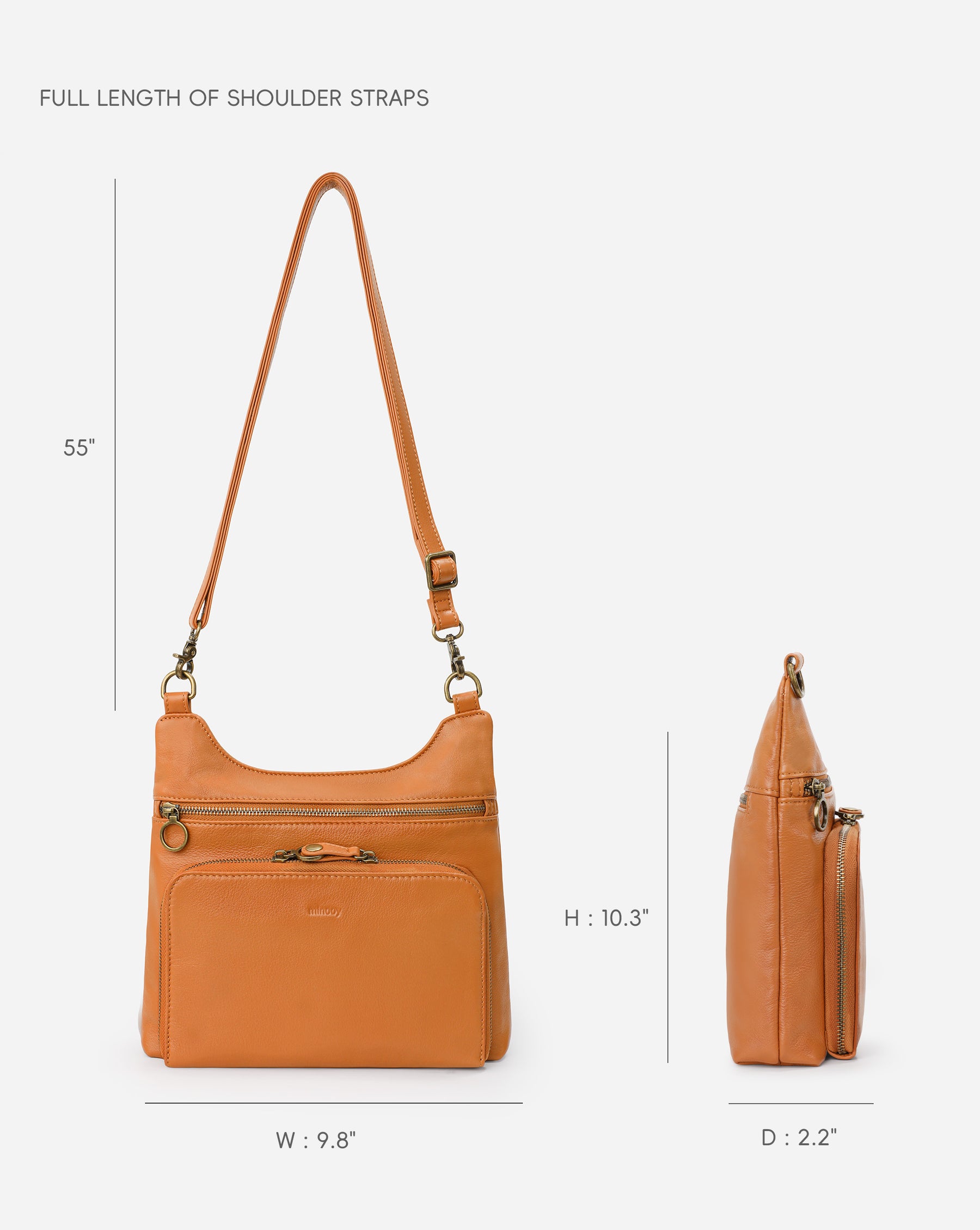 Eris Leather Crossbody Bag