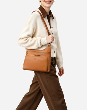Eris Leather Crossbody Bag