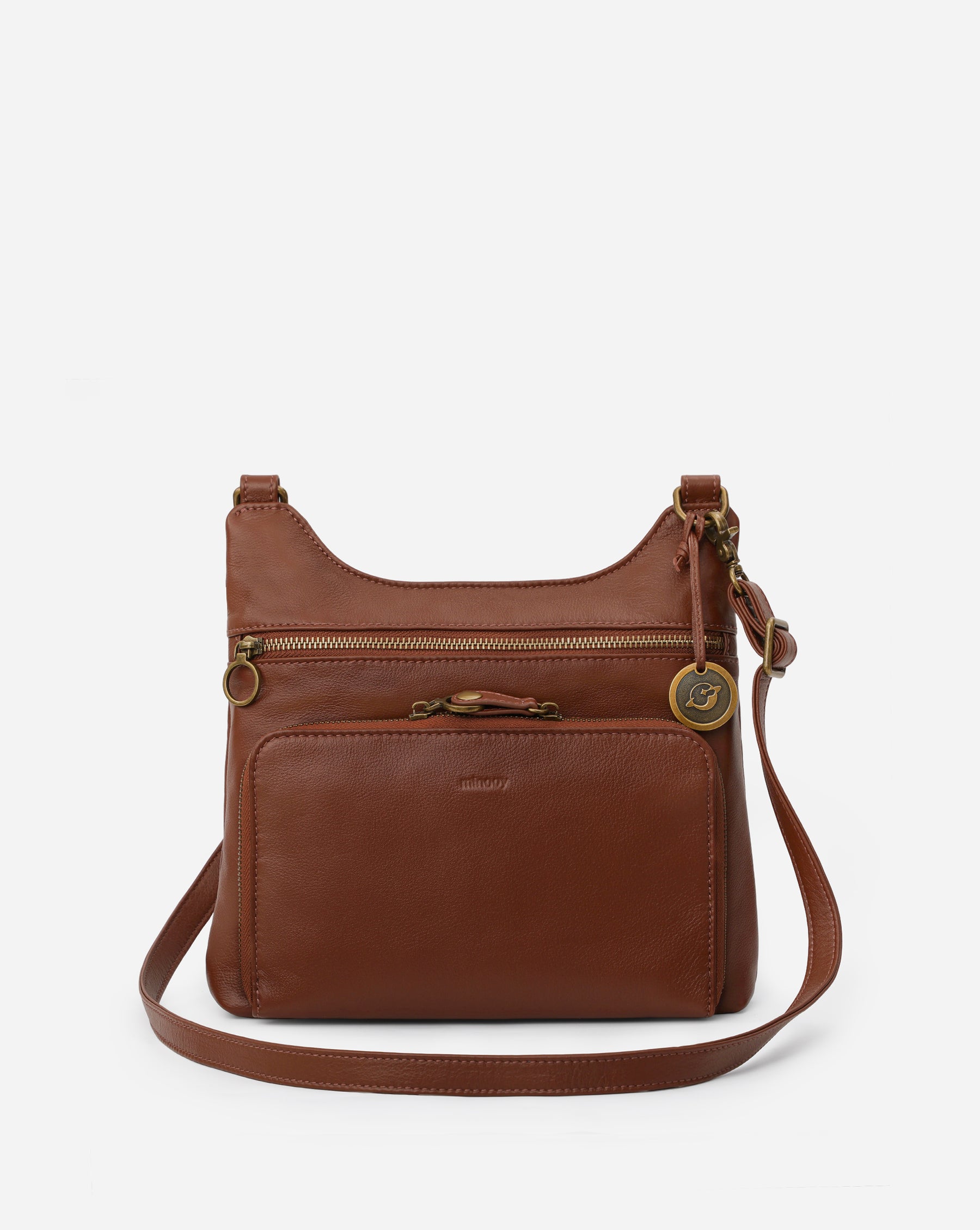 Eris Leather Crossbody Bag