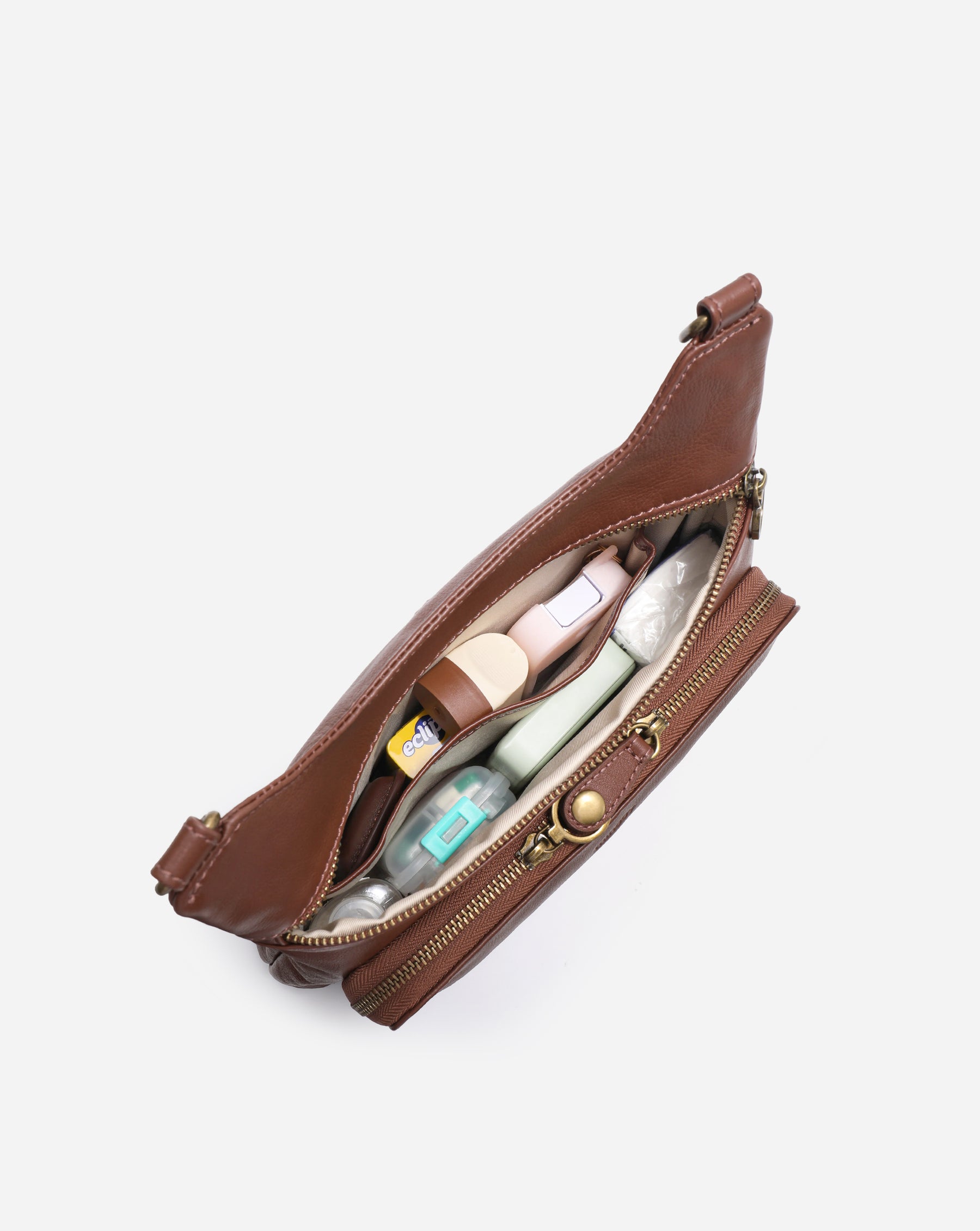 Eris Leather Crossbody Bag