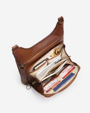Eris Leather Crossbody Bag