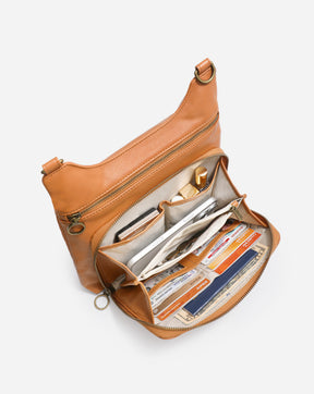 Eris Leather Crossbody Bag
