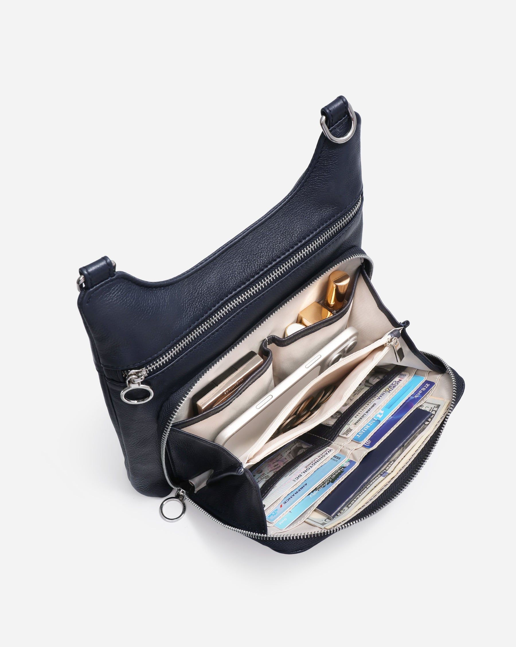 Eris Leather Crossbody Bag
