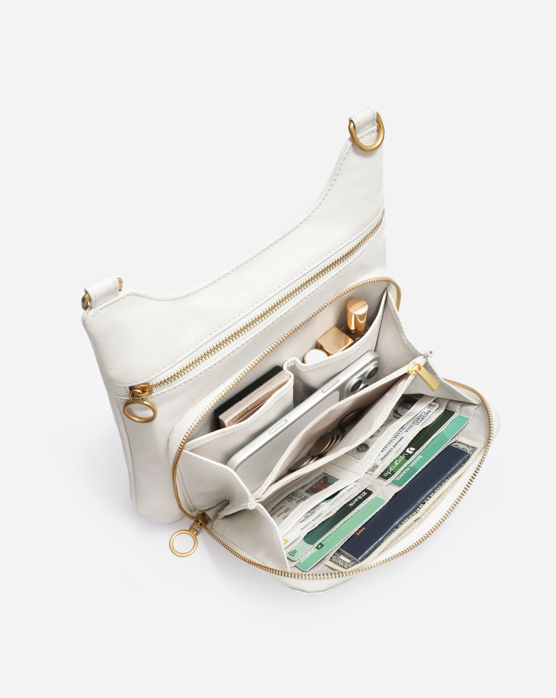 Eris Leather Crossbody Bag
