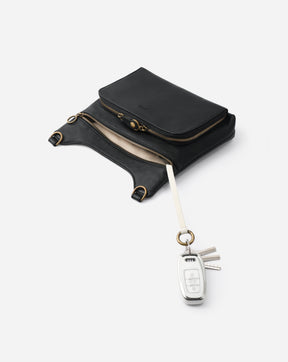 Eris Leather Crossbody Bag