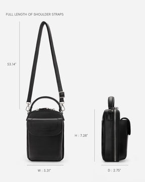 Aphrodite Leather Phone Crossbody Bag 1.5L