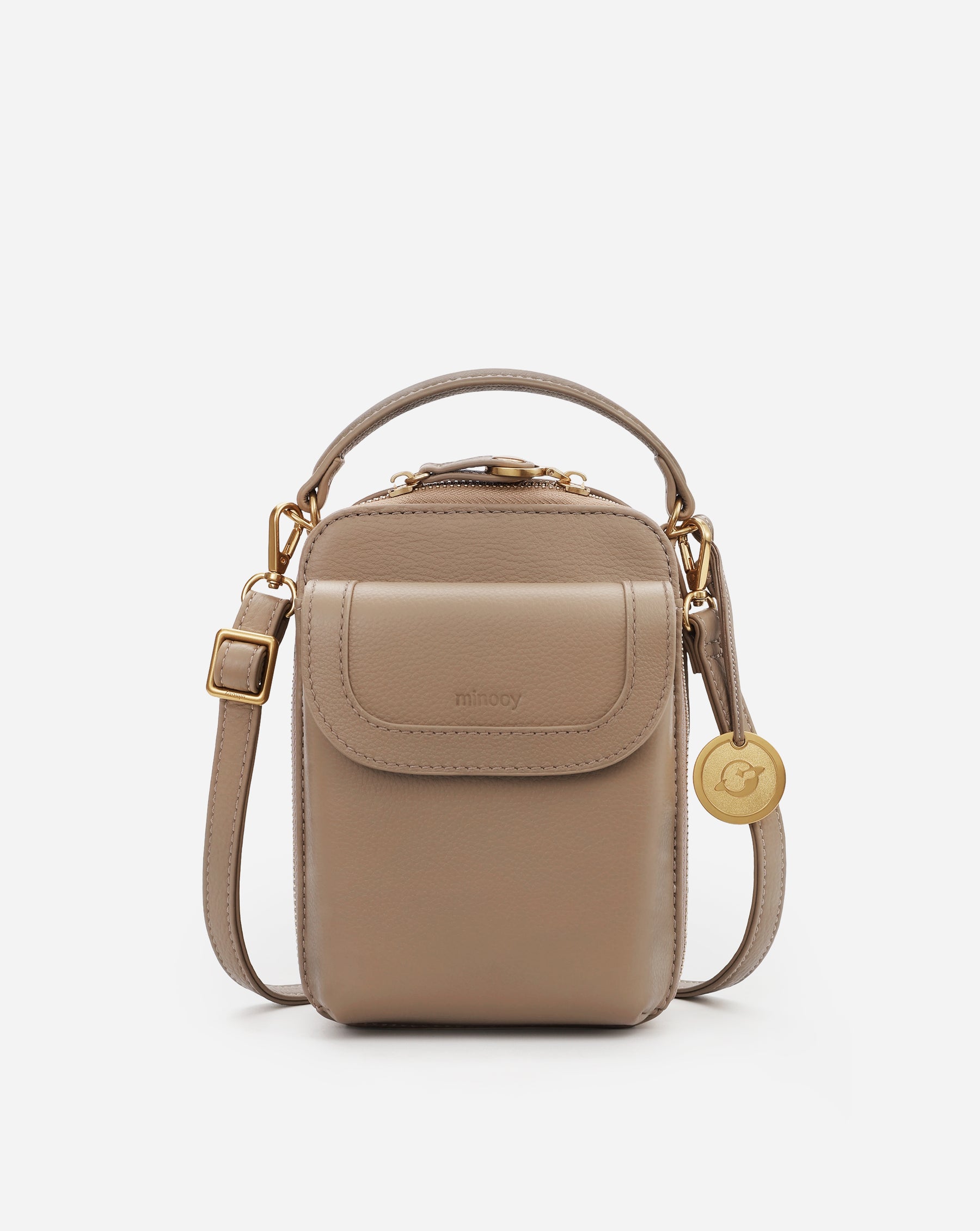 Aphrodite Leather Phone Crossbody Bag 1.5L