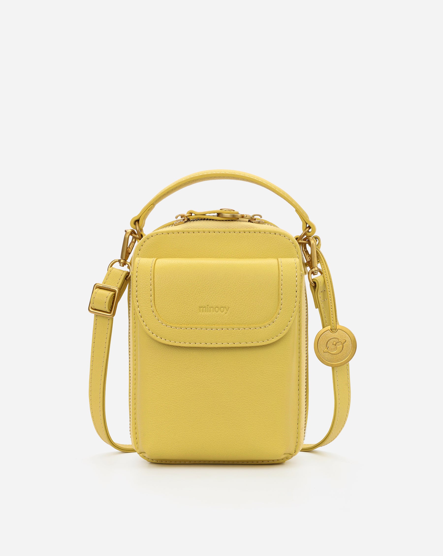 Aphrodite Leather Phone Crossbody Bag 1.5L