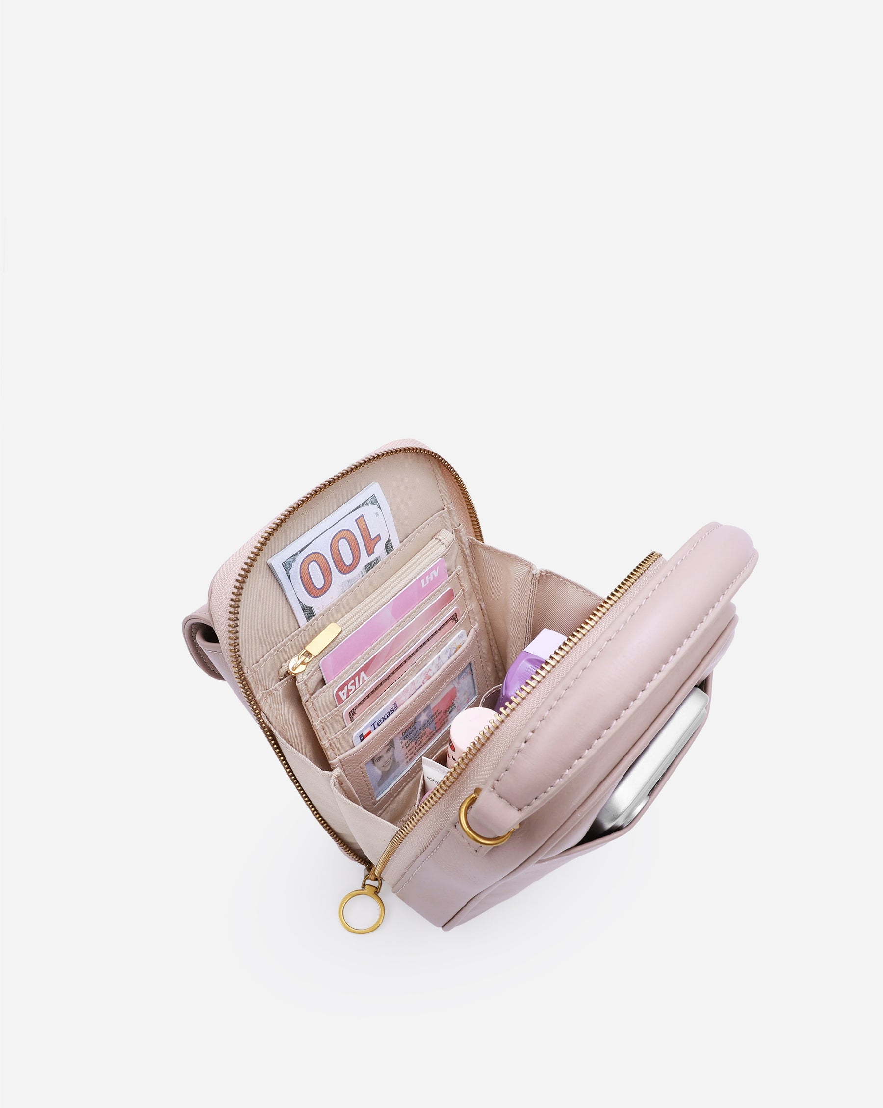 Aphrodite Leather Phone Crossbody Bag 1.5L
