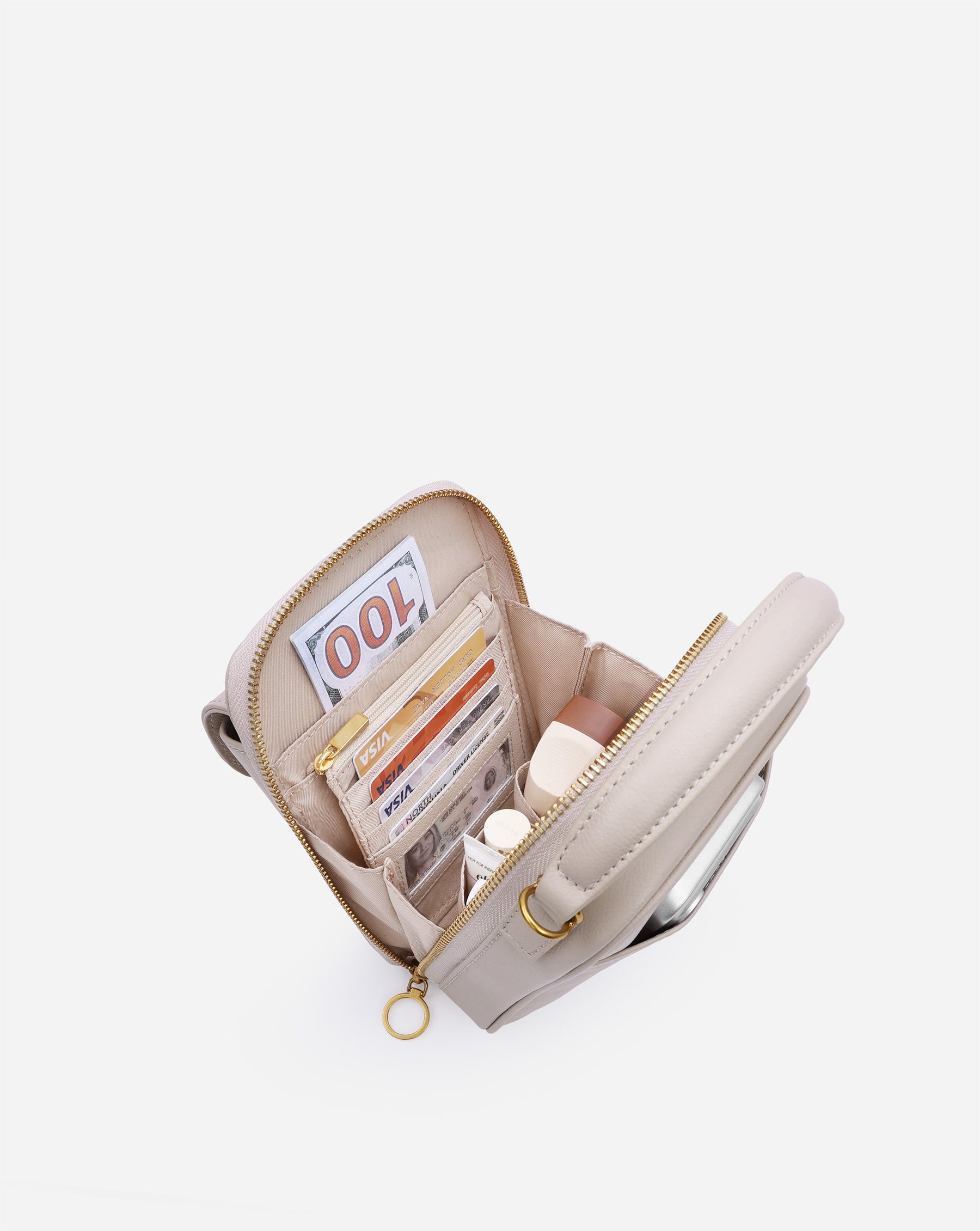 Aphrodite Leather Phone Crossbody Bag 1.5L