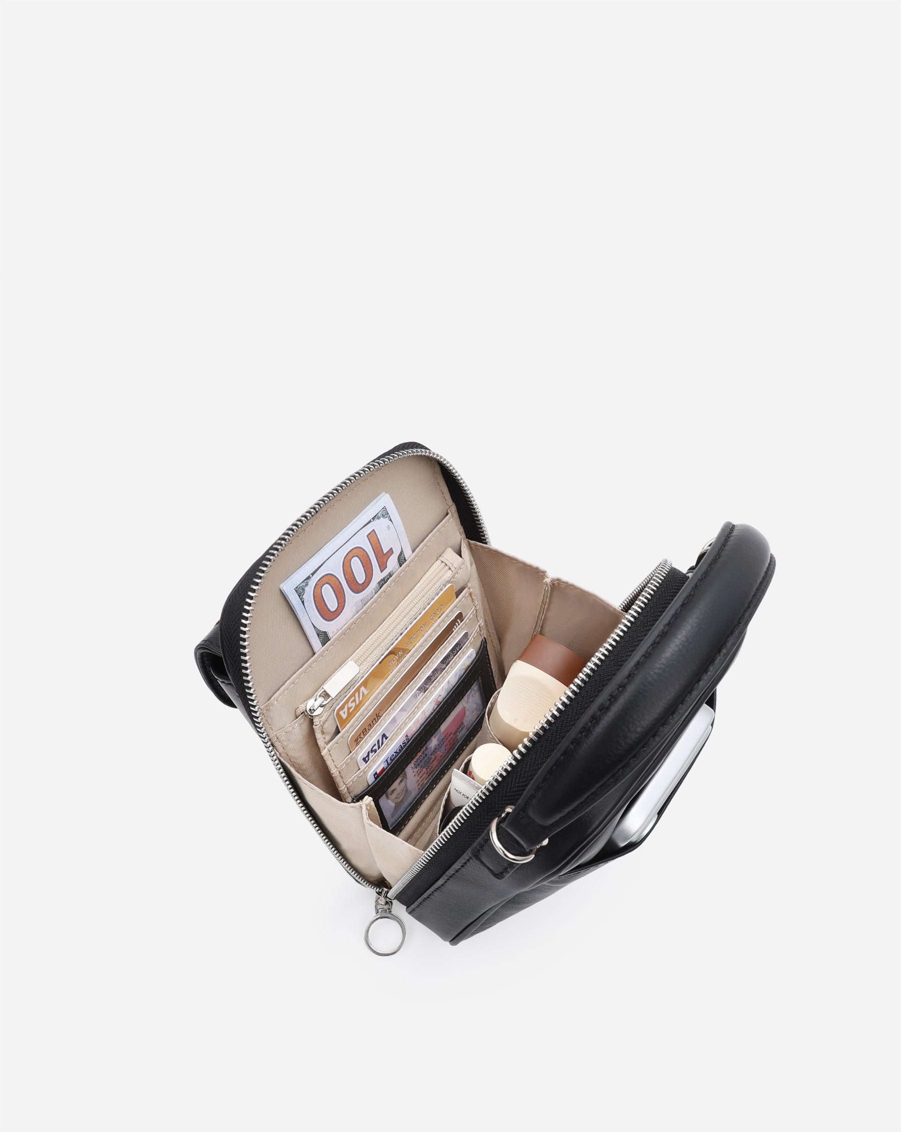 Aphrodite Leather Phone Crossbody Bag 1.5L