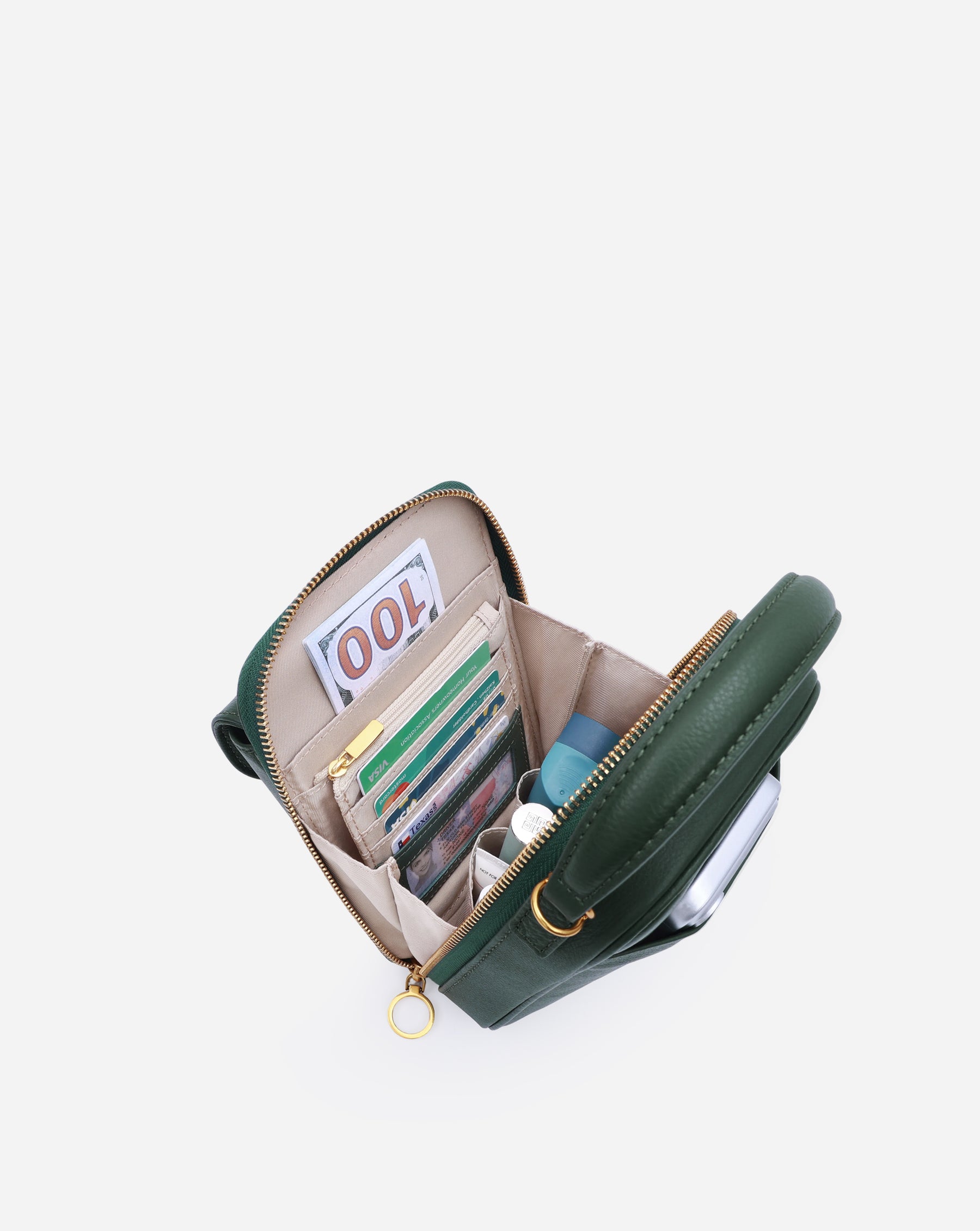 Aphrodite Leather Phone Crossbody Bag 1.5L