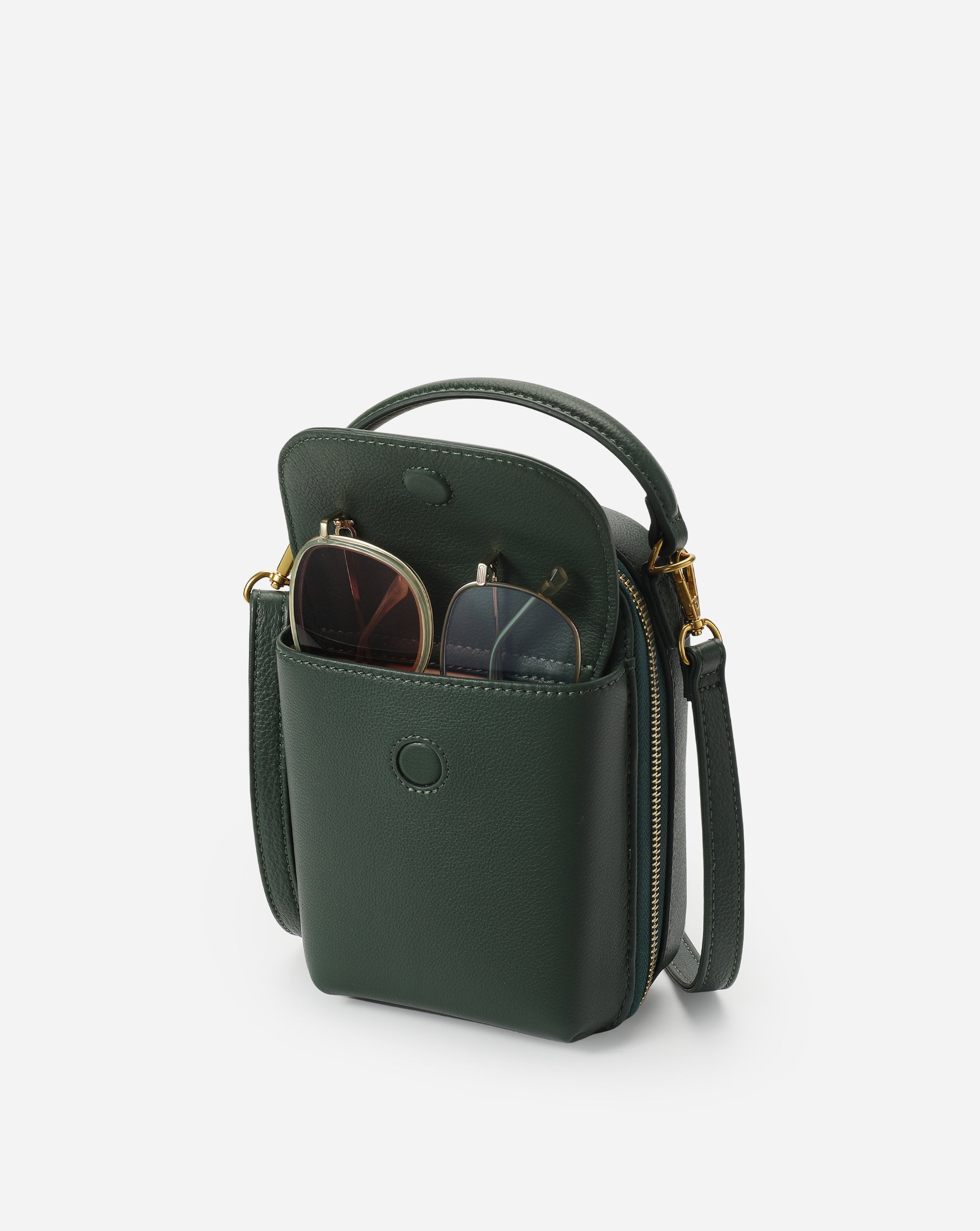 Aphrodite Leather Phone Crossbody Bag 1.5L