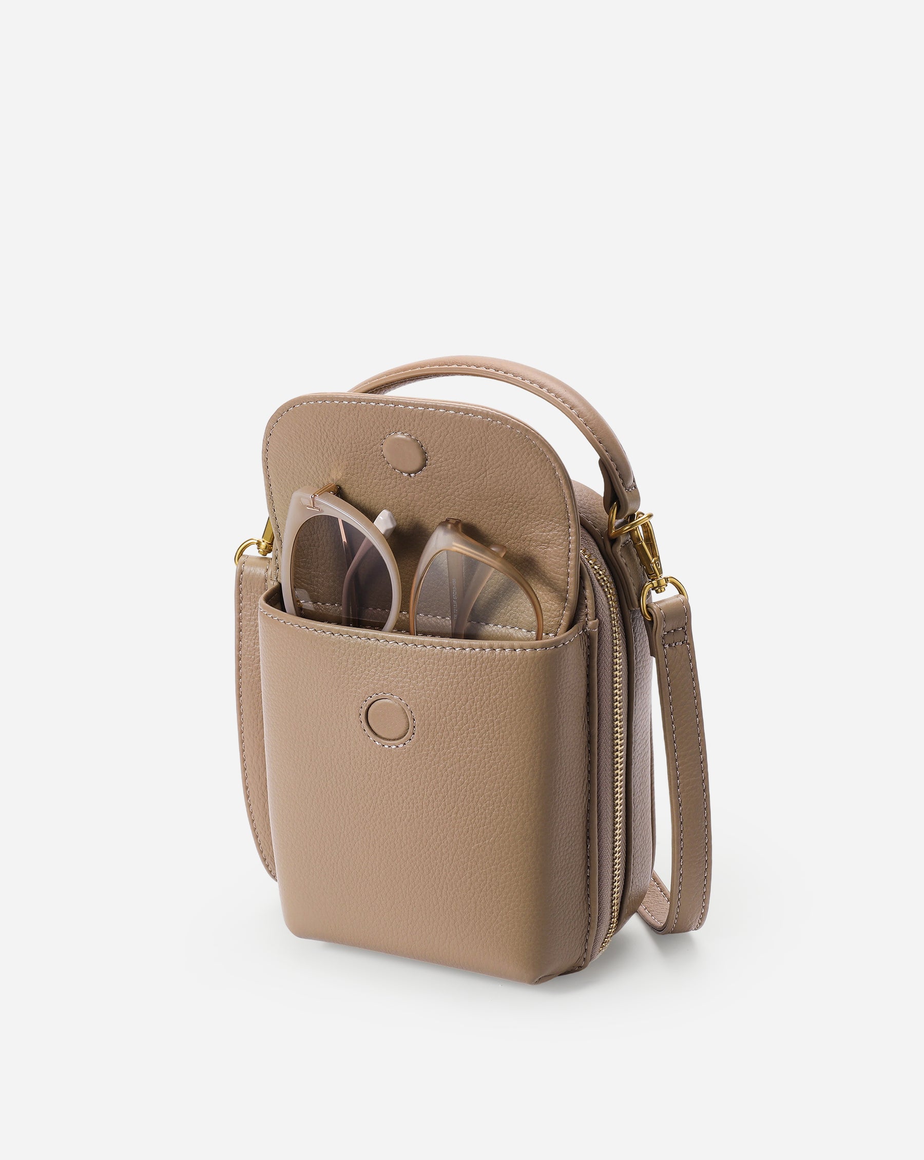 Aphrodite Leather Phone Crossbody Bag 1.5L