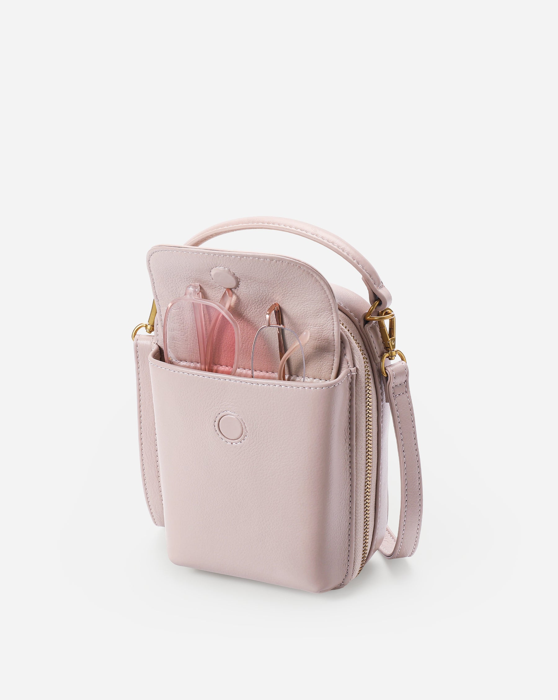 Aphrodite Leather Phone Crossbody Bag 1.5L