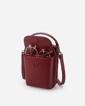 Aphrodite Leather Phone Crossbody Bag 1.5L
