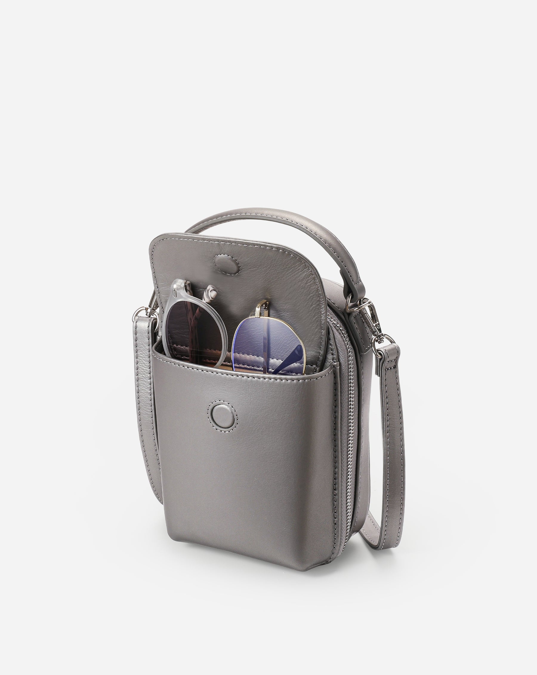 Aphrodite Leather Phone Crossbody Bag 1.5L
