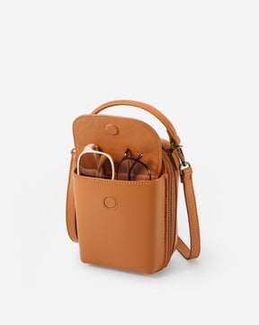 Aphrodite Leather Phone Crossbody Bag 1.5L