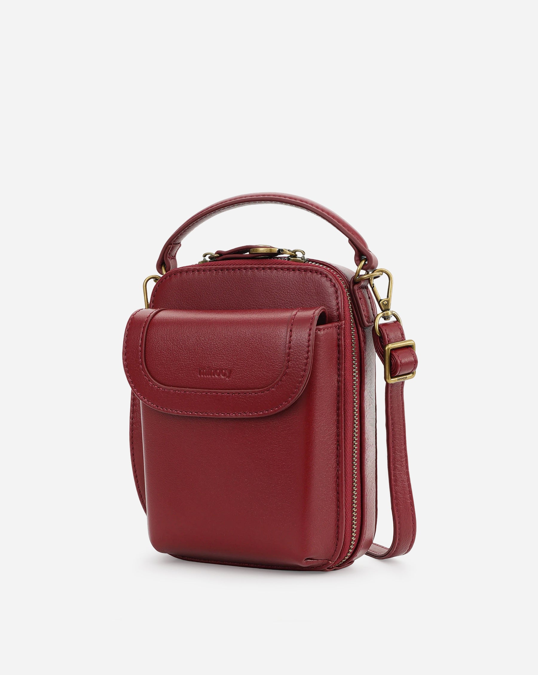 Aphrodite Leather Phone Crossbody Bag 1.5L