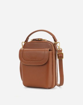 Aphrodite Leather Phone Crossbody Bag 1.5L