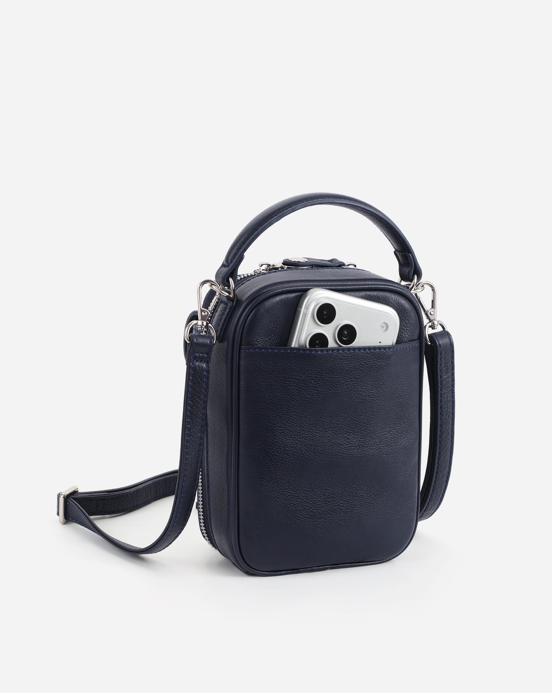 Aphrodite Leather Phone Crossbody Bag 1.5L