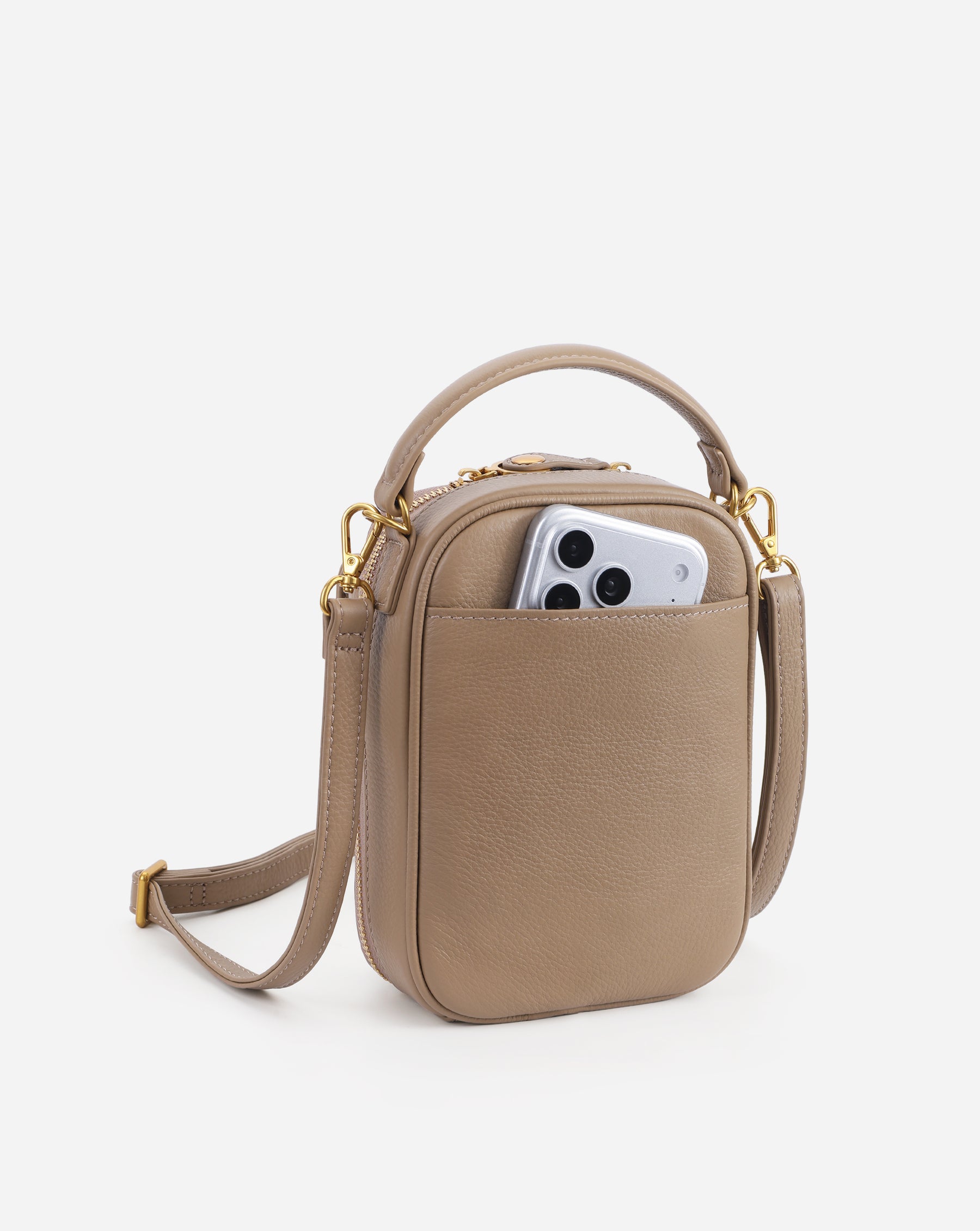 Aphrodite Leather Phone Crossbody Bag 1.5L
